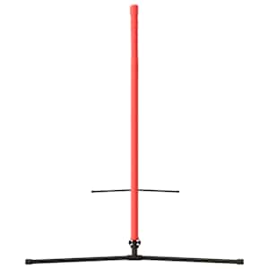 Tenisová síť černá a červená 300 x 100 x 87 cm polyester - obrázek 4