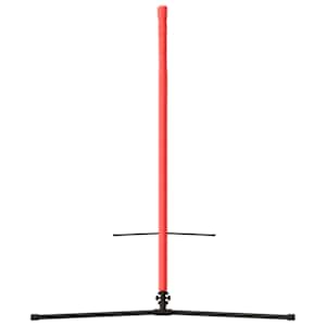 Tenisová síť černá a červená 400 x 100 x 87 cm polyester - obrázek 4