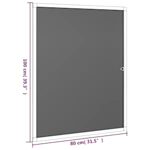 Okenní síť proti hmyzu bílá 80 x 100 cm - obrázek 8