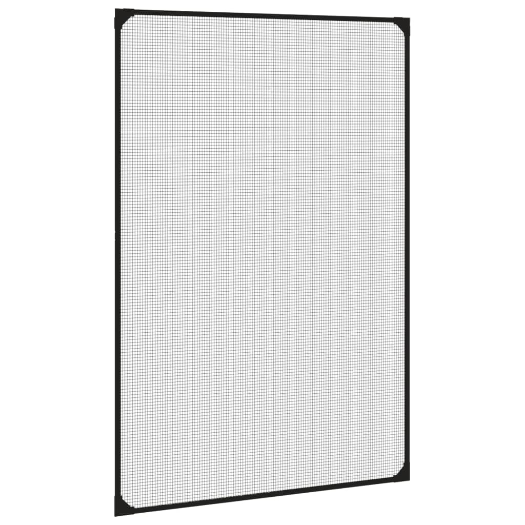 vidaXL Magnetinis tinklelis nuo vabzdžių langams, antracito, 80x120cm