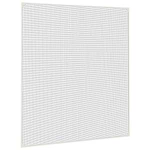 Magnetická okenní síť proti hmyzu bílá 120 x 140 cm - obrázek 2