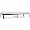 vidaXL metallist voodiraam, must, 90x200 cm
