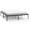 vidaXL metallist voodiraam, must, 140x190 cm