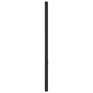 Kovové náhradní čelo postele černé 100 cm - obrázek 4
