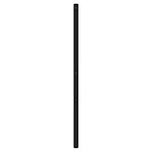 Kovové náhradní čelo postele černé 200 cm - obrázek 4
