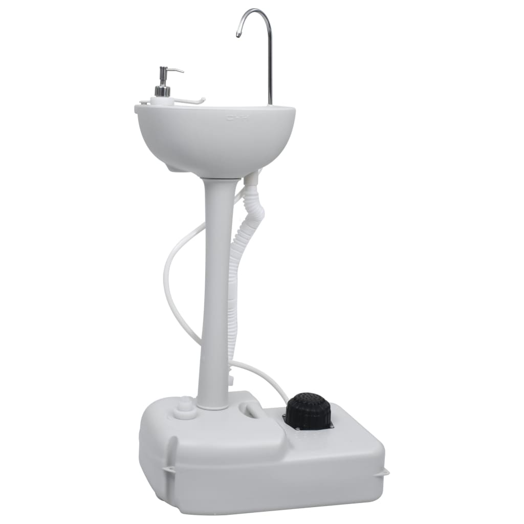 Set Toilette Portatile Campeggio Supporto Lavamani Tanica Acqua VidaXL 15 width=274