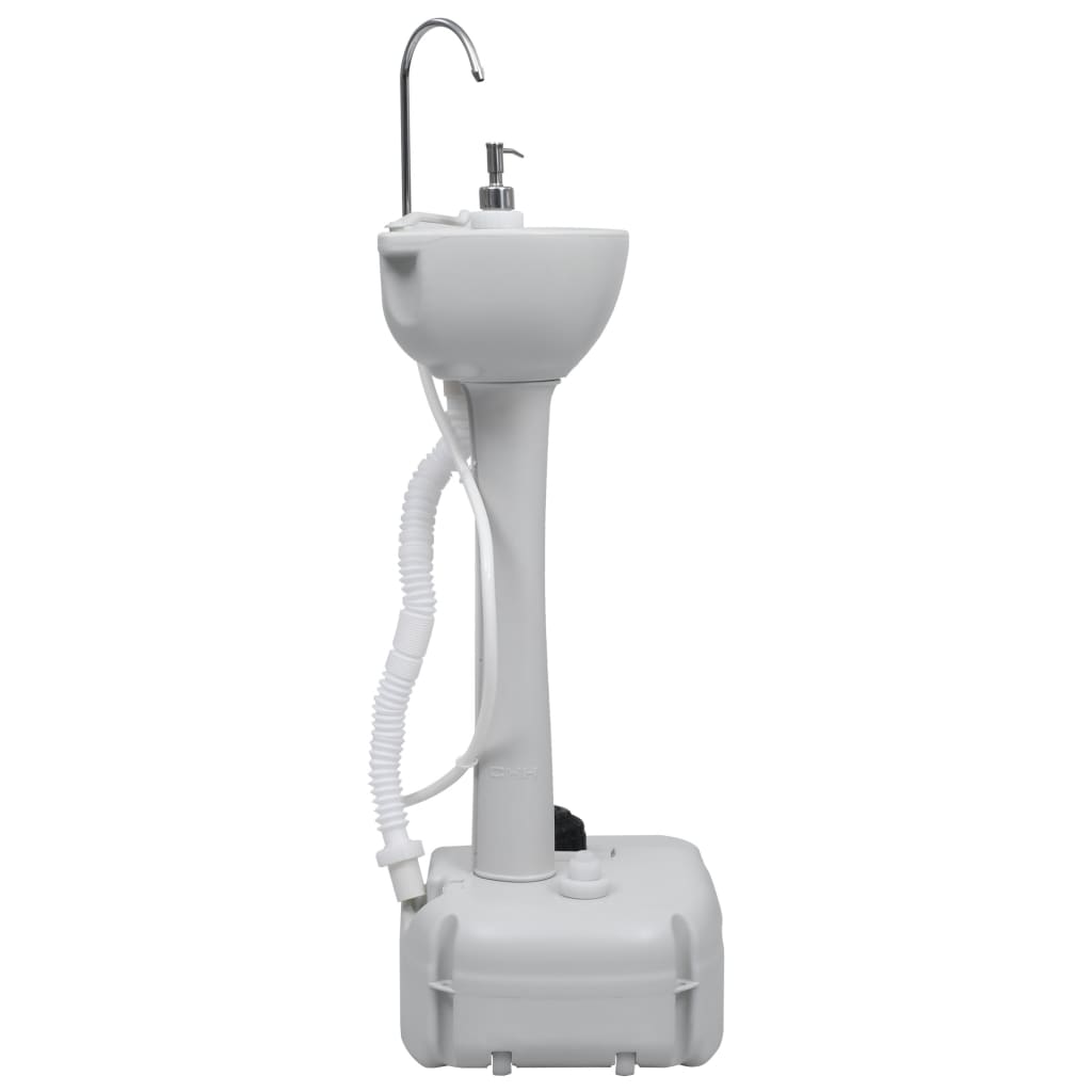 Set Toilette Portatile Campeggio Supporto Lavamani Tanica Acqua VidaXL 16 width=274