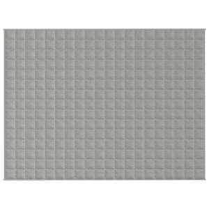 Zátěžová deka šedá 152 x 203 cm 7 kg textil - obrázek 3