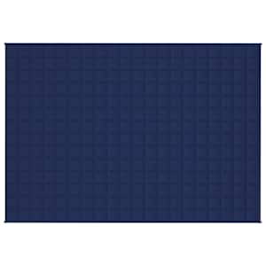 Zátěžová deka modrá 135 x 200 cm 10 kg textil - obrázek 3