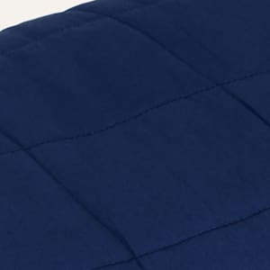 Zátěžová deka modrá 137 x 200 cm 10 kg textil - obrázek 4