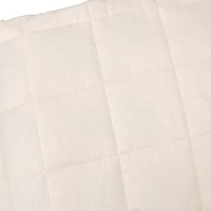 Zátěžová deka světle krémová 220 x 230 cm 11 kg textil - obrázek 4