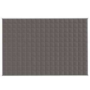 Zátěžová deka šedá 122 x 183 cm 5 kg textil - obrázek 3