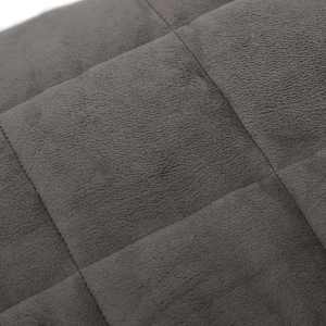Zátěžová deka šedá 220 x 230 cm 15 kg textil - obrázek 4