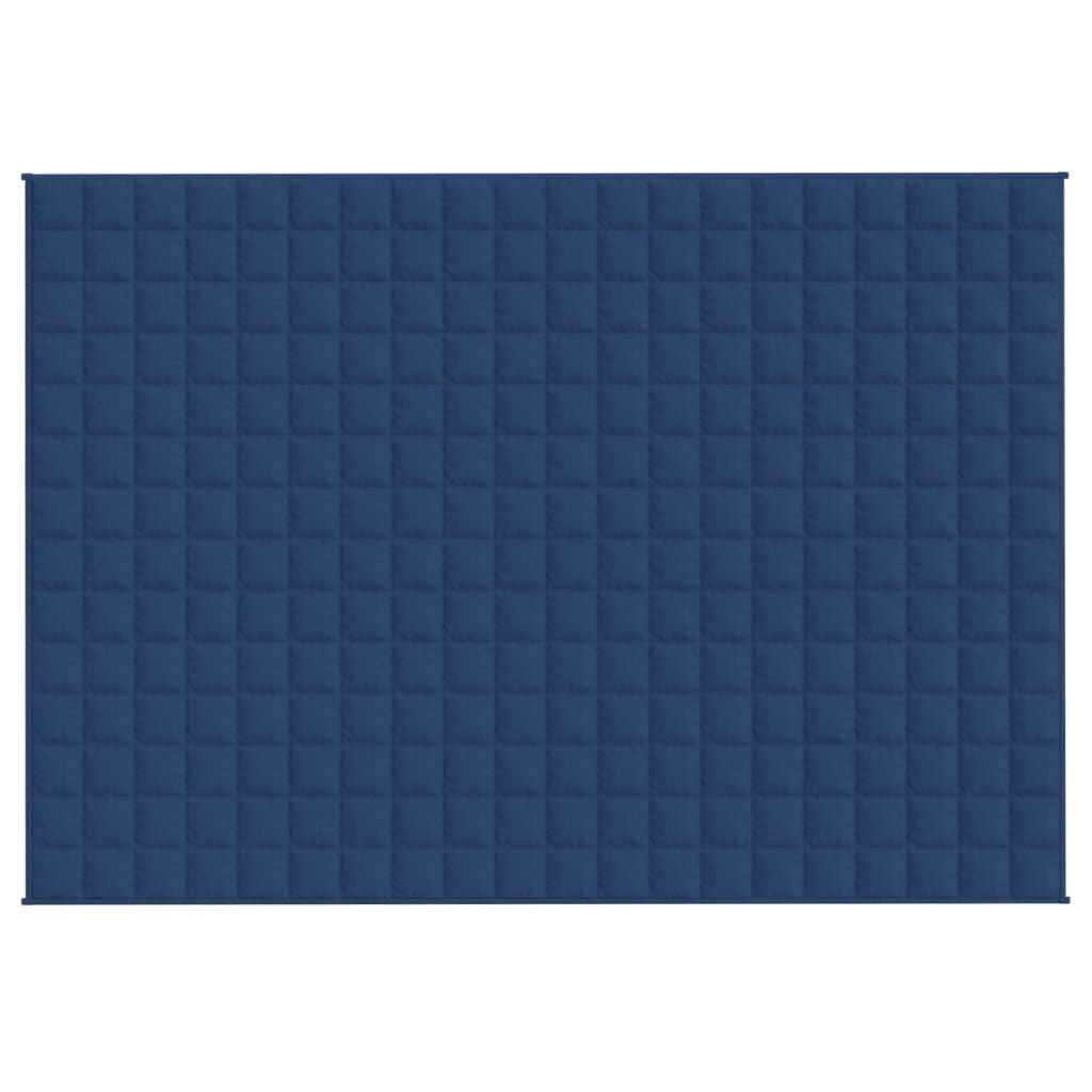 vidaXL Painopeitto sininen 140x200 cm 6 kg kangas
