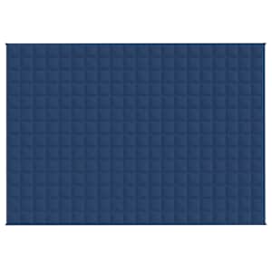 Zátěžová deka modrá 140 x 200 cm 6 kg textil - obrázek 3