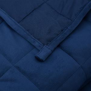 Zátěžová deka modrá 137 x 200 cm 6 kg textil - obrázek 5