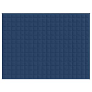 Zátěžová deka modrá 152 x 203 cm 11 kg textil - obrázek 3
