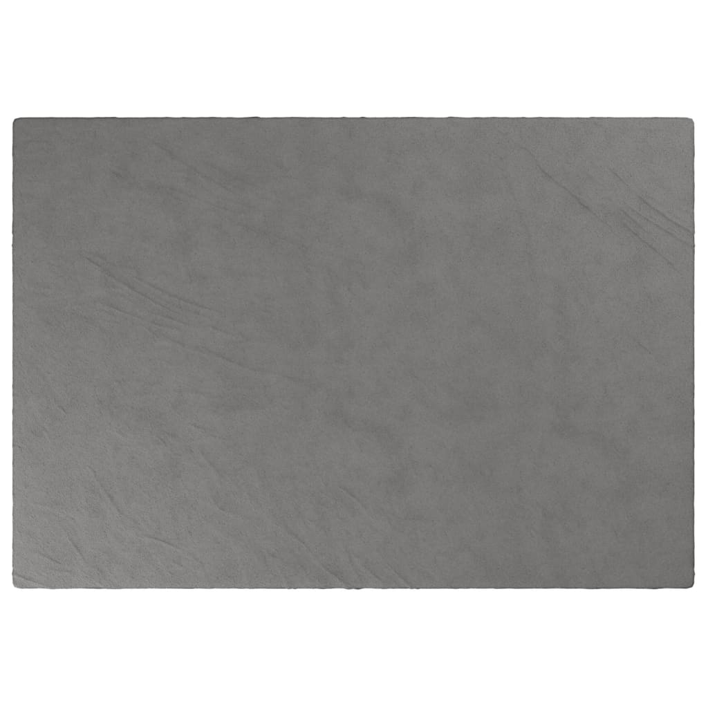 vidaXL szürke szövet súlyozott takaró huzattal 135 x 200 cm 10 kg