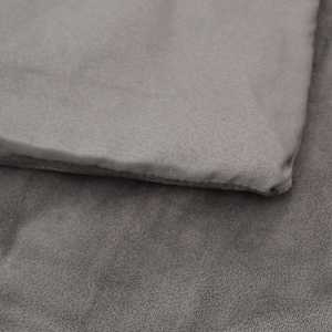 Zátěžová deka s povlečením šedá 135 x 200 cm 10 kg textil - obrázek 5