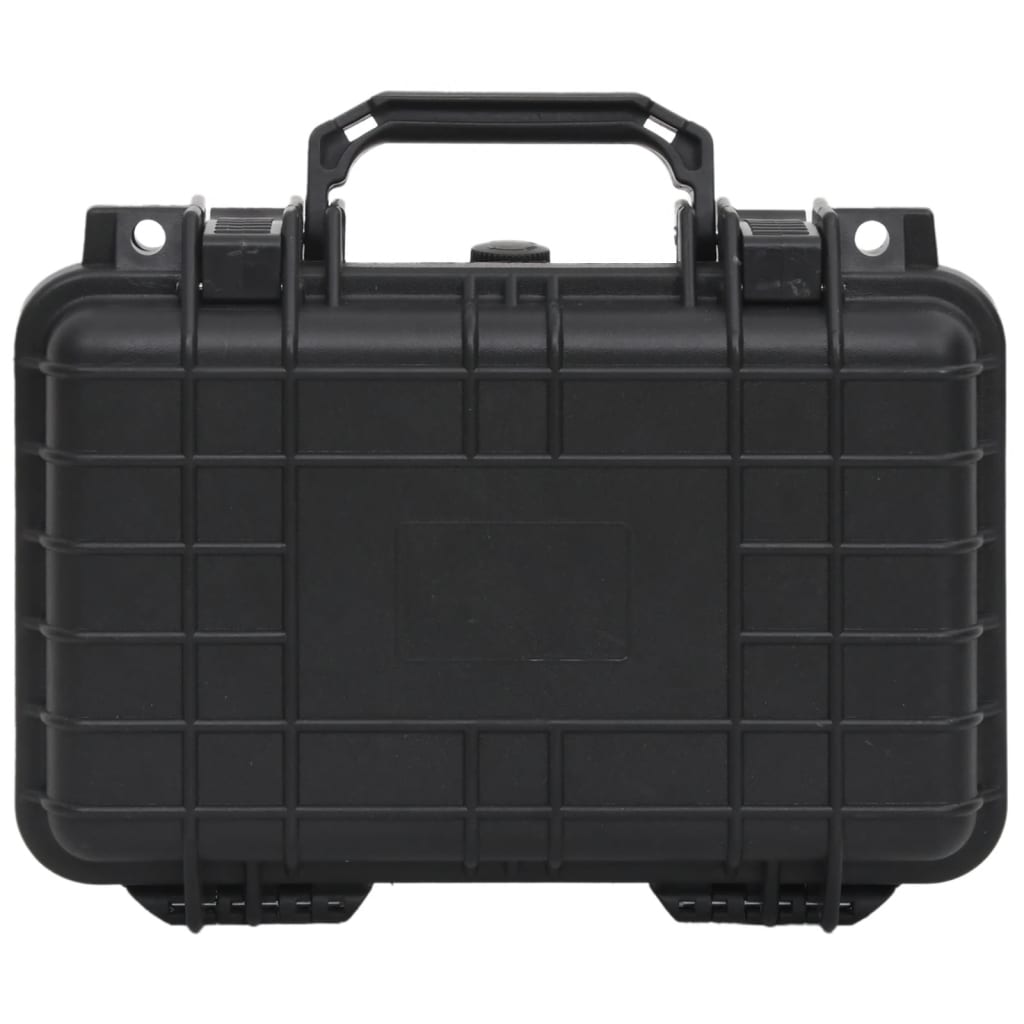 Flightcase draagbaar 30x22x10 cm PP zwart