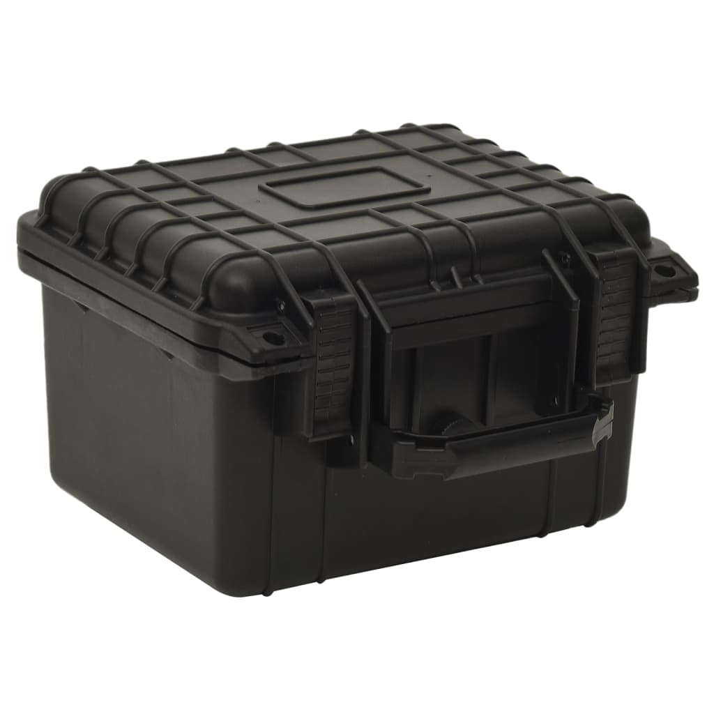 vidaXL transportabel flightcase 27x25x18 cm PP sort