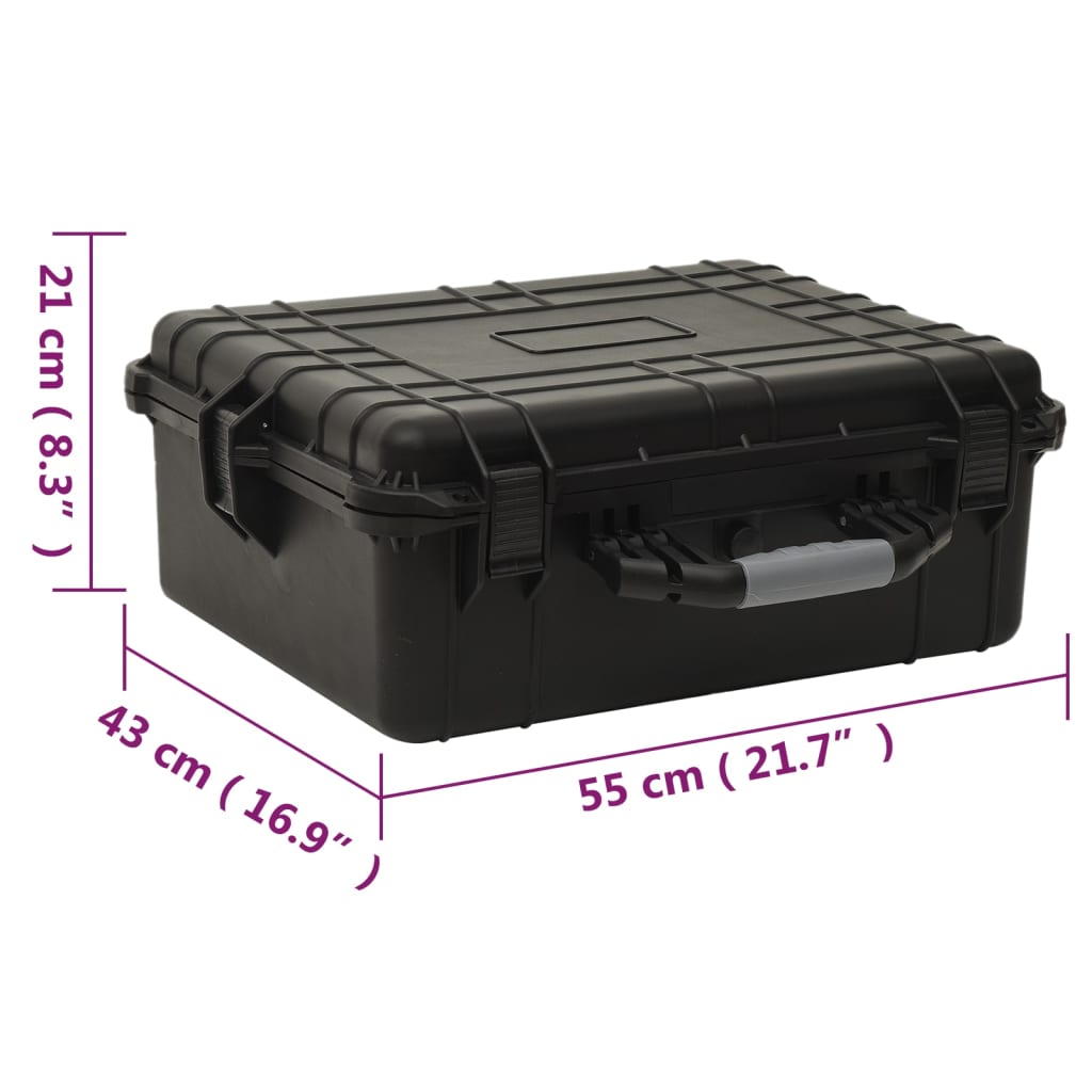 6 Sizes ABS Plastic Tool Case Storage Box Safety Equipment Case Waterproof  Hard Case Large Tool Box Protector Camera ToolBox