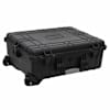 vidaXL kaasaskantav transpordikohver, must, 63 x 50 x 23, PP