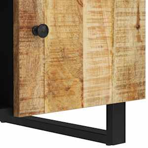 Konferenční stolek 100x54x40 cm masivní mangovník a kompozit - obrázek 7