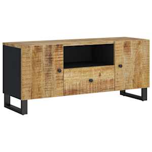 vidaXL telerikapp, 105 x 33,5 x 46 cm, mango- ja tehispuit