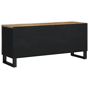 TV stolek 105 x 33,5 x 46 cm masivní mangovník a kompozit - obrázek 5