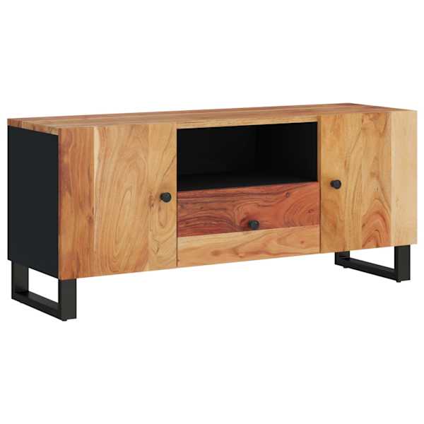 vidaXL telerikapp, 105 x 33,5 x 46 cm, akaatsia- ja tehispuit