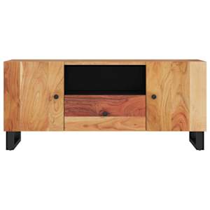 TV skříňka 105 x 33,5 x 46 cm masivní akácie a kompozitní dřevo - obrázek 4
