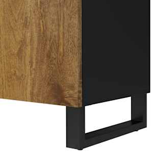 TV stolek 105 x 33,5 x 46 cm masivní mangovník a kompozit - obrázek 8