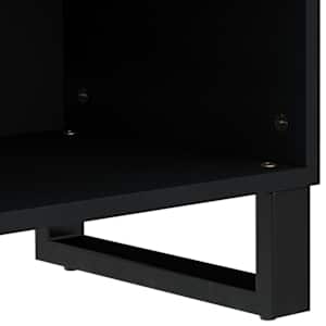 TV skříňka 80 x 33 x 46 cm masivní akácie a kompozitní dřevo - obrázek 8