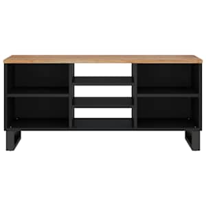 vidaXL telerikapp, 100 x 33 x 46 cm, akaatsiapuit ja tehispuit