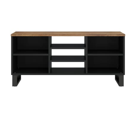 vidaXL TV-Schrank 100x33x46 cm Massivholz Mango & Holzwerkstoff