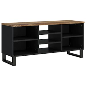 TV stolek 100 x 33 x 46 cm masivní mangovník a kompozitní dřevo - obrázek 12