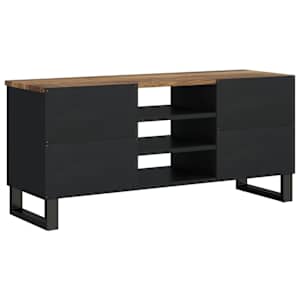 TV stolek 100 x 33 x 46 cm masivní mangovník a kompozitní dřevo - obrázek 4