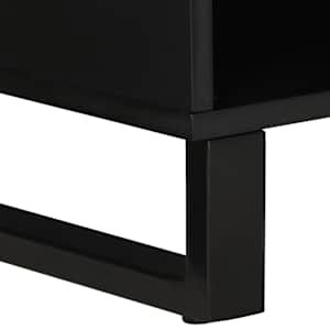 TV stolek 100 x 33 x 46 cm masivní mangovník a kompozitní dřevo - obrázek 6