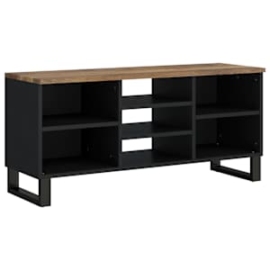 TV stolek 100 x 33 x 46 cm masivní mangovník a kompozitní dřevo - obrázek 9