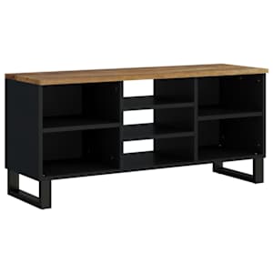 TV stolek 100 x 33 x 46 cm masivní mangovník a kompozitní dřevo - obrázek 11