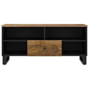 TV stolek 100 x 33 x 46 cm masivní mangovník a kompozitní dřevo - obrázek 4