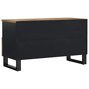 TV stolek 80 x 33 x 46 cm masivní mangovník a kompozitní dřevo - obrázek 5