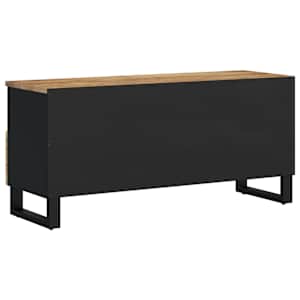 TV stolek 100 x 33 x 46 cm masivní mangovník a kompozitní dřevo - obrázek 6