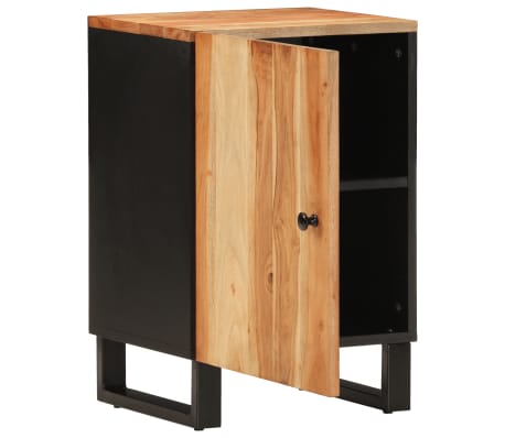 vidaXL Badkamerkast 38x33x58 cm massief acaciahout