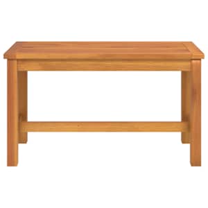 Zahradní lavice 80 x 35 x 45 cm masivní akáciové dřevo - obrázek 3