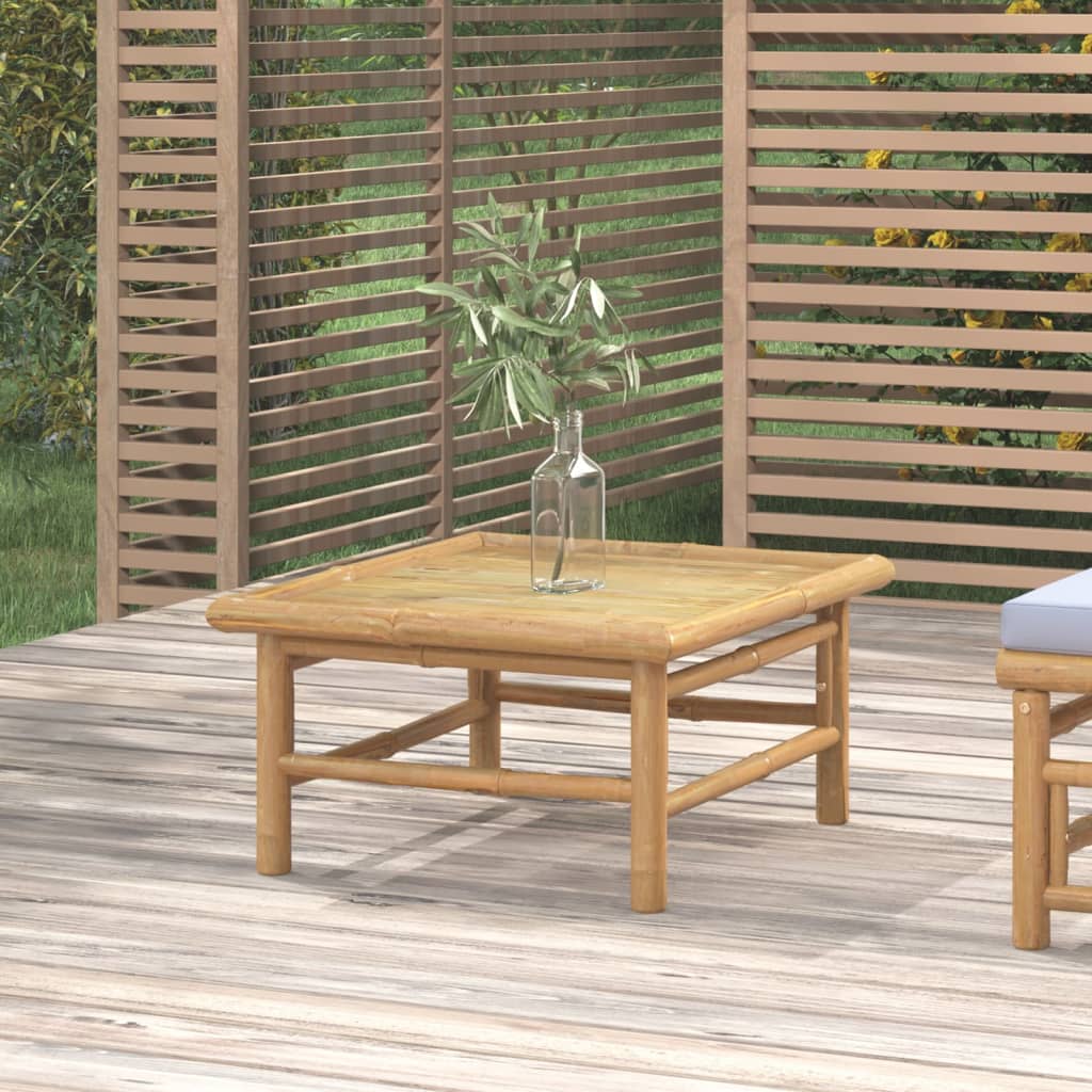 Petrashop  Zahradní stůl 65 x 55 x 30 cm bambus