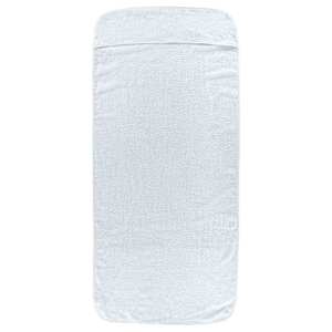 Plážové osušky 2 ks bílé 60 x 135 cm textil 400 GSM - obrázek 3