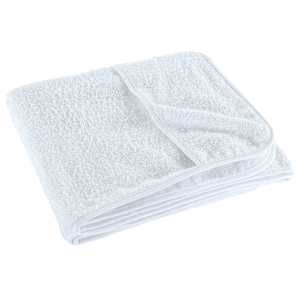 Plážové osušky 2 ks bílé 60 x 135 cm textil 400 GSM - obrázek 5