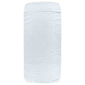 Plážové osušky 2 ks bílé 75 x 200 cm textil 400 GSM - obrázek 3